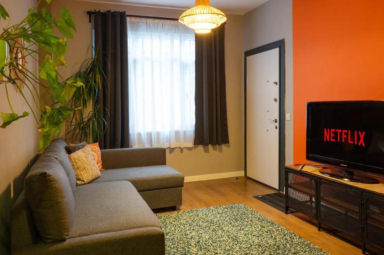 Cosy Flat With A Garden In Central Kadikoy Istanbul Bagian luar foto